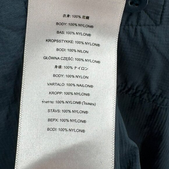 Filson Blue Nylon Long Sleeve Button-Up Shirt XS Mens Lightweight & Durable - Picture 6 of 7